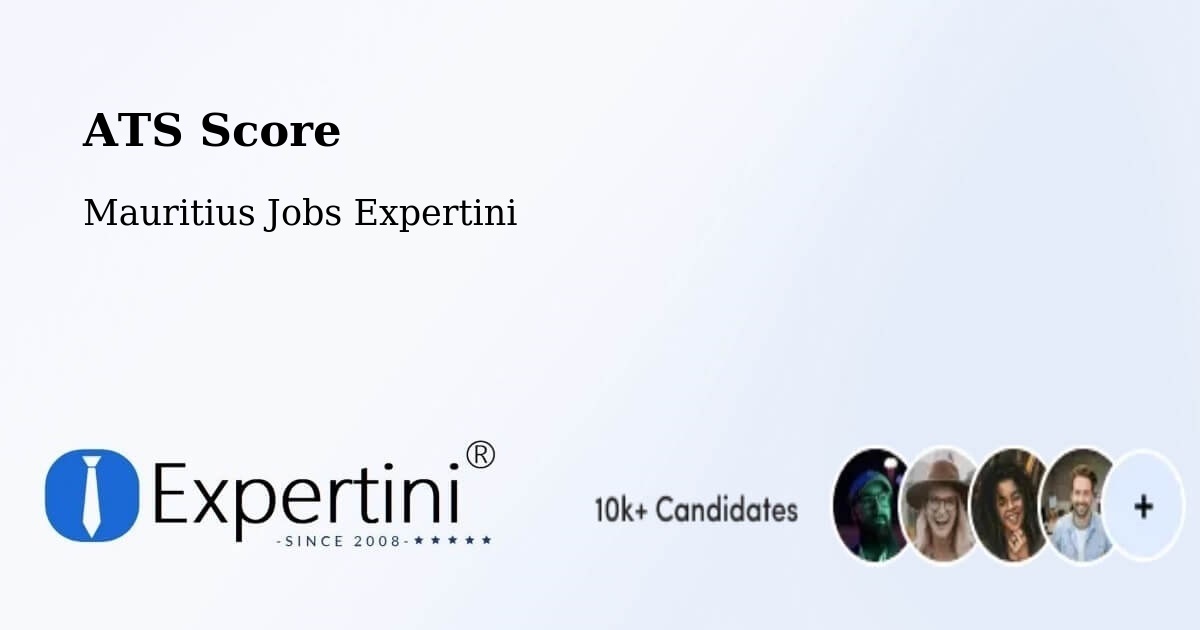 ATS Score - Mauritius Jobs Expertini