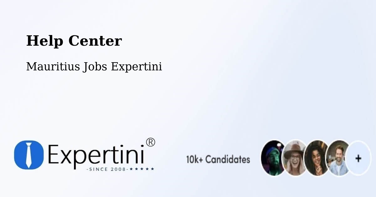 Help Center – Mauritius - Mauritius Jobs Expertini